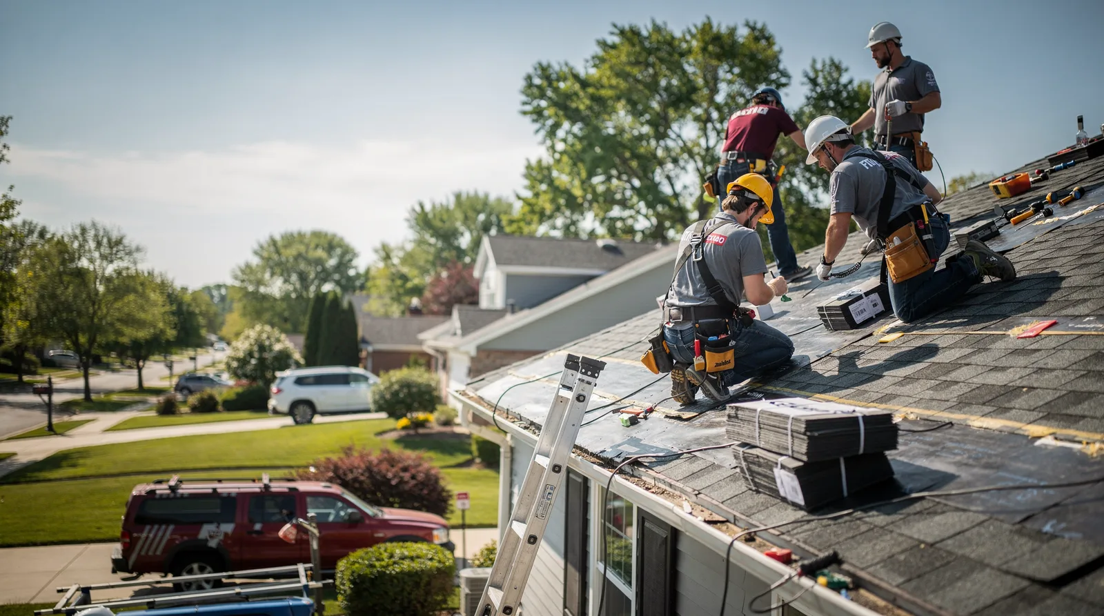 Roof Repair in Leeds, ME around you